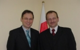 Posłowie Edward Siarka i Arkadiusz Mularczyk. Fot.www.podhaleregion.pl