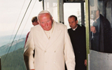 Jan Paweł II na Kasprowym Wierchu, rok 1997. Fot. Paweł Murzyn