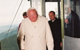Jan Paweł II na Kasprowym Wierchu, rok 1997. Fot. Paweł Murzyn