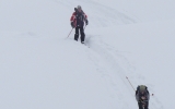 Szlak narciarski w rejonie Żlebu Marcinowskich. Fot. Agnieszka Szymaszek