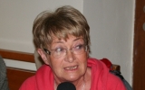 Elzbieta Misiak Bremer podczas debaty o prywatyzacji PKL na Kasprowym Wierchu, 6 maja 2012. 