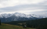 Widok na Tatry z Szymkówki, Bukowina Tatrzańska, środa 18 września. <br />Fot. www.naszkasprowy.pl